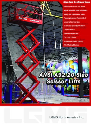 Wheeled scissor lifts LGMG  AS3246 