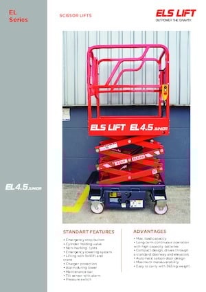 Wheeled scissor lifts ELS Lift Junior 4.5