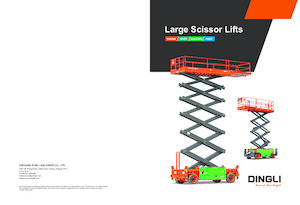 Wheeled scissor lifts Dingli JCPT1523DCL2