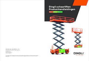 Tekerlekli makas asansörleri Dingli JCPT3225HRT