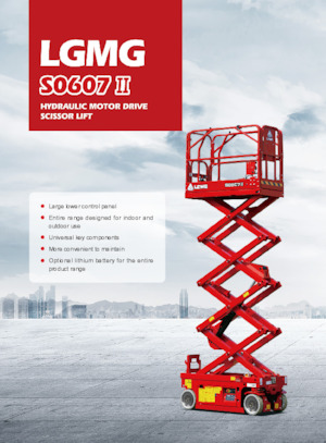 Wheeled scissor lifts LGMG  S0607II