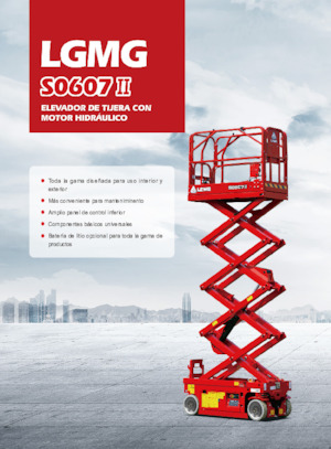 Wheeled scissor lifts LGMG  S0607II