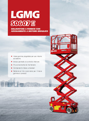 Wheeled scissor lifts LGMG  S0607II