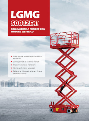 Wheeled scissor lifts LGMG  S0812EII-Li