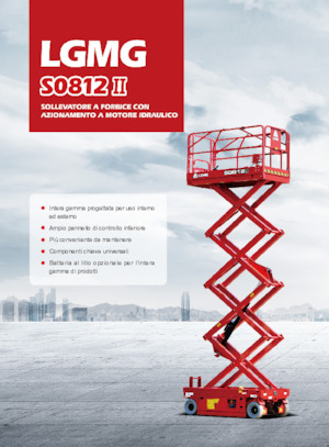 Tekerlekli makas asansörleri LGMG  S0812II 