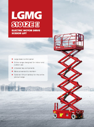 Tekerlekli makas asansörleri LGMG  S1012EII-Li