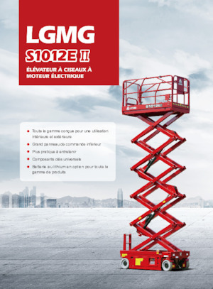 Wheeled scissor lifts LGMG  S1012EII-Li