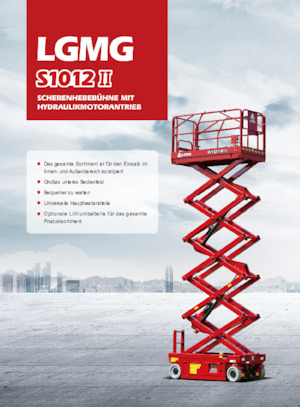 Wheeled scissor lifts LGMG  S1012II-Li