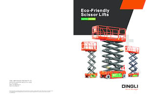 Wheeled scissor lifts Dingli S1412-PACE