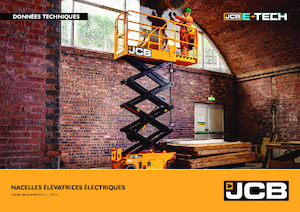 Wheeled scissor lifts JCB S1530E 