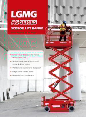 Wheeled scissor lifts LGMG  S4046E