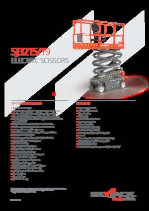 Wheeled scissor lifts Skyjack SJ3215