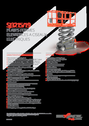 Wheeled scissor lifts Skyjack SJ3215