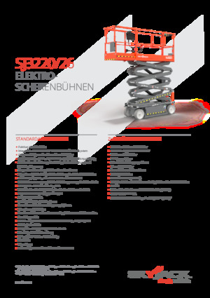 Wheeled scissor lifts Skyjack SJ3220