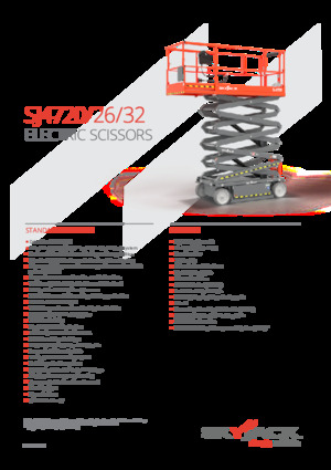 Wheeled scissor lifts Skyjack SJ4732