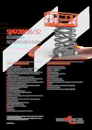 Wheeled scissor lifts Skyjack SJ4732