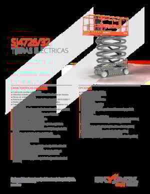 Wheeled scissor lifts Skyjack SJ4732