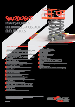 Wheeled scissor lifts Skyjack SJ4732