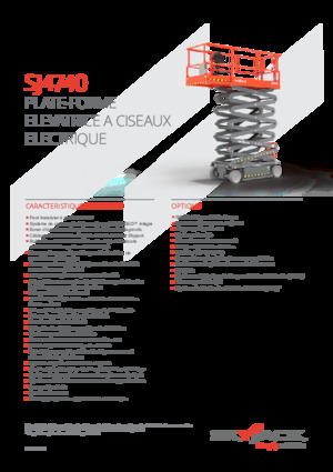 Wheeled scissor lifts Skyjack SJ4740