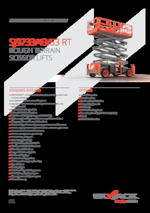 Tekerlekli makas asansörleri Skyjack SJ9253 RT