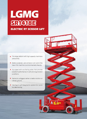 Wheeled scissor lifts LGMG  SR1418E 