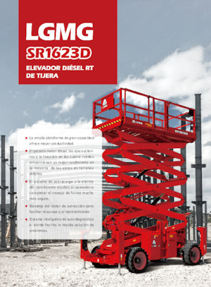 Wheeled scissor lifts LGMG  SR1623D