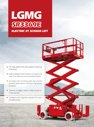 Wheeled scissor lifts LGMG  SR3369E