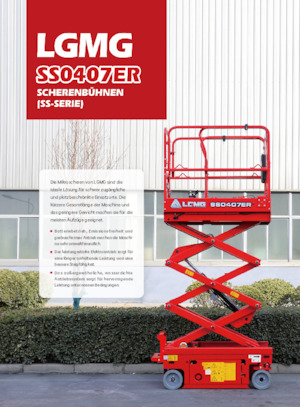 Wheeled scissor lifts LGMG  SS0407ER 