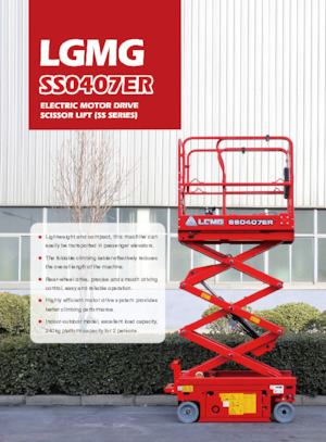 Wheeled scissor lifts LGMG  SS0407ER 