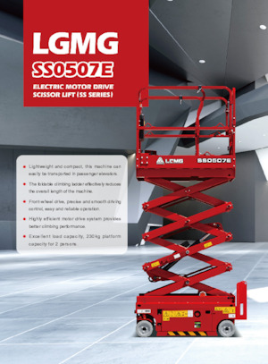 Tekerlekli makas asansörleri LGMG  SS0507E 