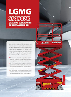 Wheeled scissor lifts LGMG  SS0507E 