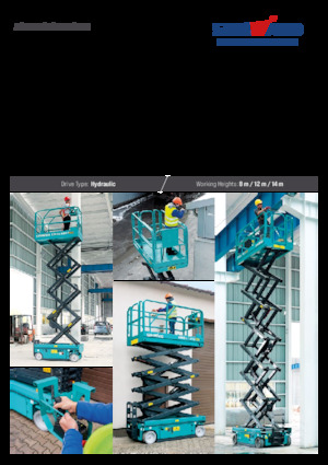 Tekerlekli makas asansörleri Sunward SWSL 0807 HD