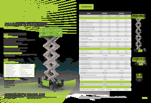 Wheeled scissor lifts Zoomlion ZS1218RT