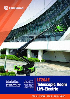 Wheeled Telescopic Boom Lifts Liugong LT20JE