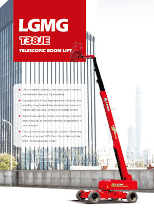 Wheeled Telescopic Boom Lifts LGMG  T38JE