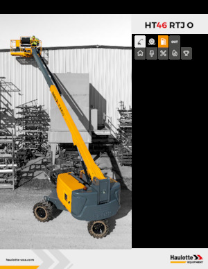 Tekerlekli Teleskopik Bomlu Vinçler Haulotte HT46 RTJ O