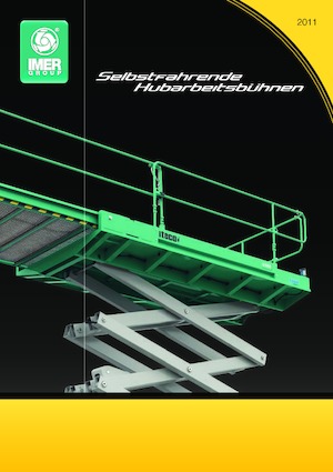 Tekerlekli Teleskopik Bomlu Vinçler Imer IT 100 E