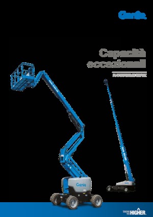Wheeled Telescopic Boom Lifts Genie S-40 XC