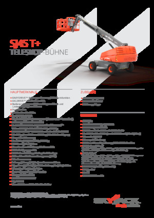 Tekerlekli Teleskopik Bomlu Vinçler Skyjack SJ 45 T+