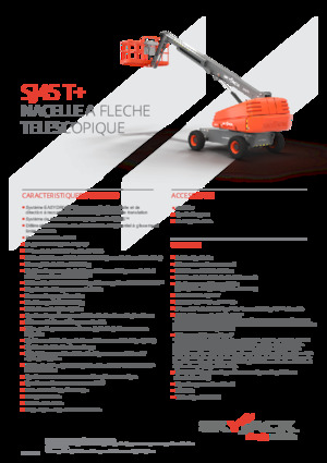 Tekerlekli Teleskopik Bomlu Vinçler Skyjack SJ 45 T+