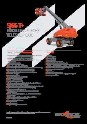 Wheeled Telescopic Boom Lifts Skyjack SJ 66 T+