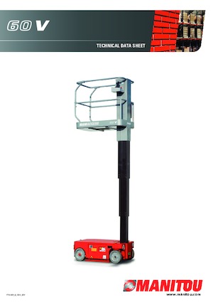 Tek Dikey Direkli Sepetli Vinçler Manitou 60 V