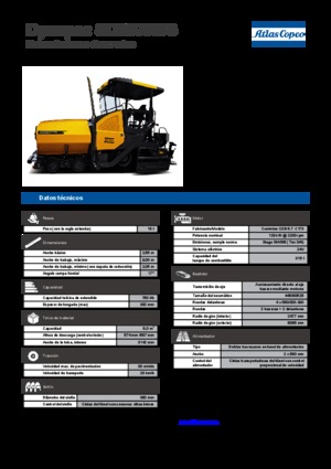 Tekerlekli asfalt parkeleri Dynapac SD 2500 WS