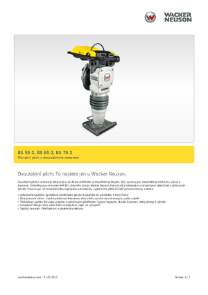 Gasoline and Diesel Rammers Wacker BS 60-2, 11