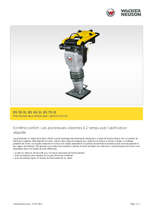 Gasoline and Diesel Rammers Wacker BS 60-2i 11