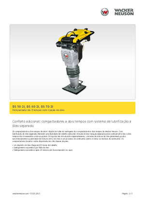 Gasoline and Diesel Rammers Wacker BS 60-2i 11