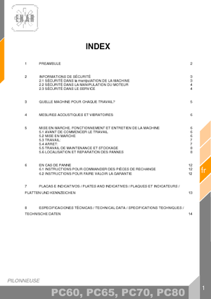 Benzinli ve Dizel Çekiçler Enar PC 65 R2T
