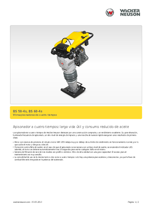 Benzinli ve Dizel Çekiçler Wacker Neuson BS 60-4 As 11