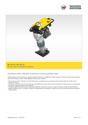 Benzinli ve Dizel Çekiçler Wacker Neuson BS 60-4 As 11