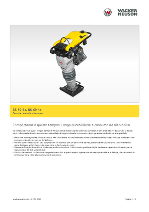 Benzinli ve Dizel Çekiçler Wacker Neuson BS 60-4 As 11